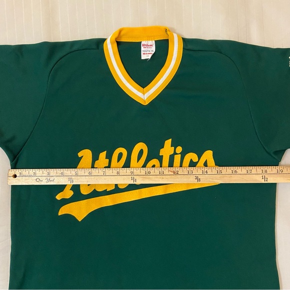 Wilson Athletics authentic vintage jersey number 7 sz Youth XL - Picture 7 of 12